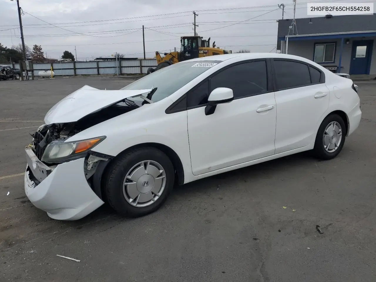 2HGFB2F65CH554258 2012 Honda Civic Hf