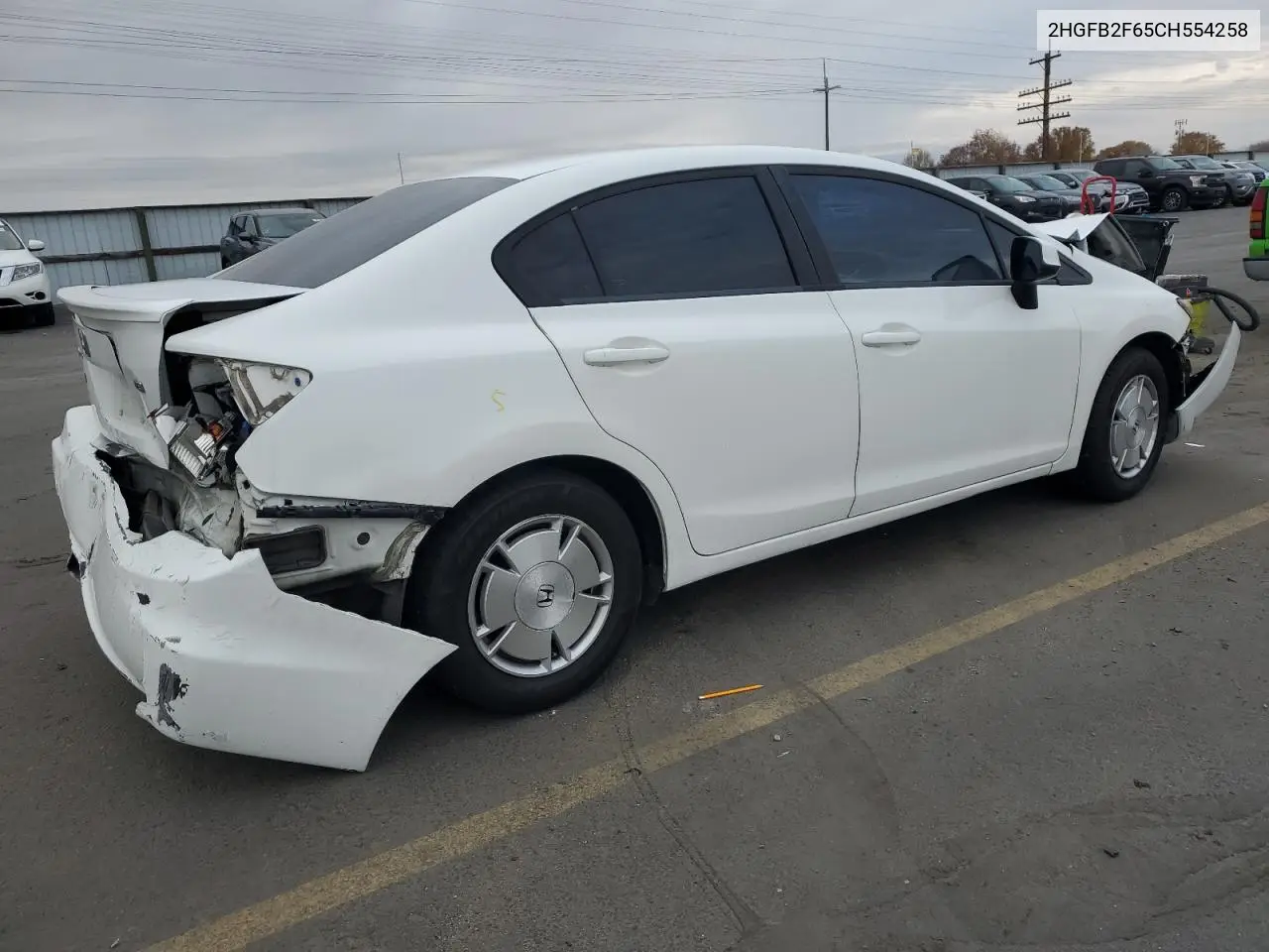 2HGFB2F65CH554258 2012 Honda Civic Hf