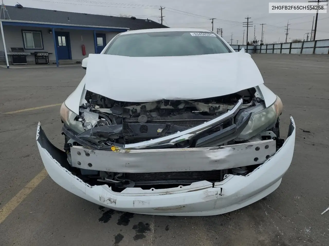 2HGFB2F65CH554258 2012 Honda Civic Hf