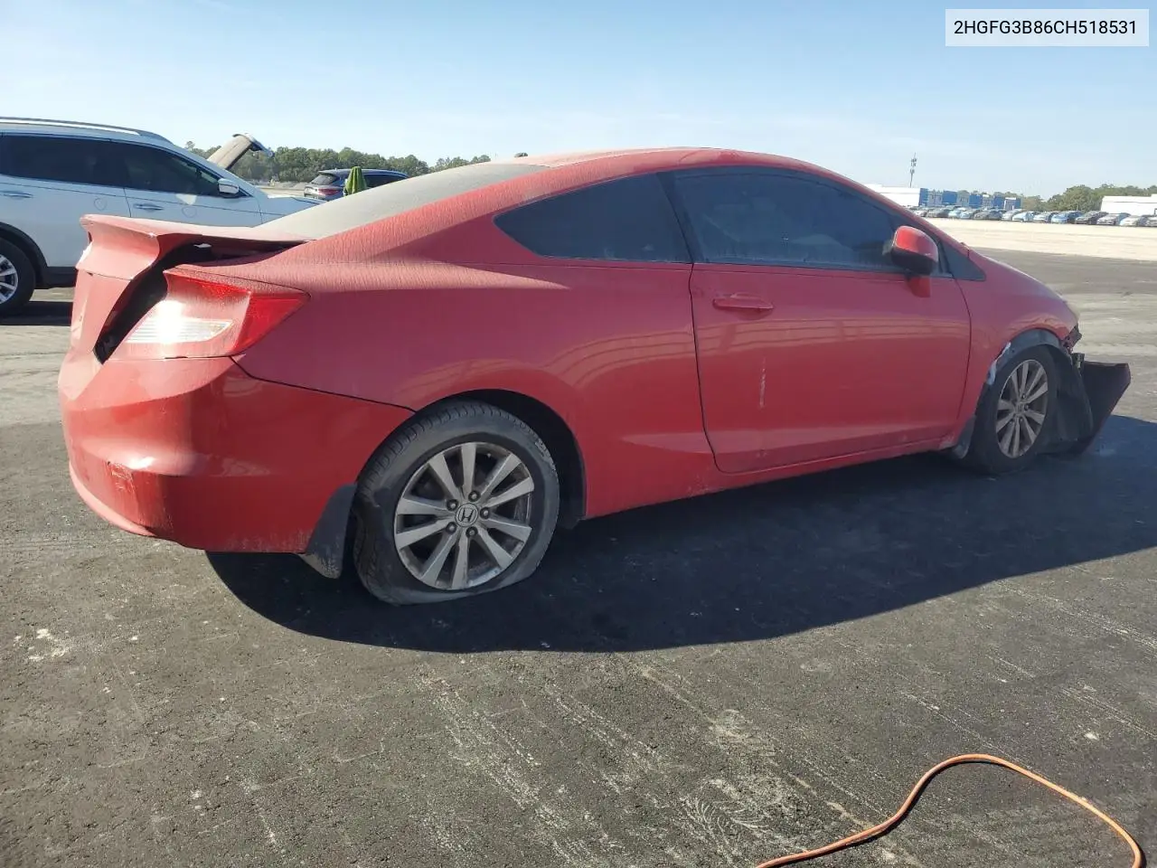 2HGFG3B86CH518531 2012 Honda Civic Ex