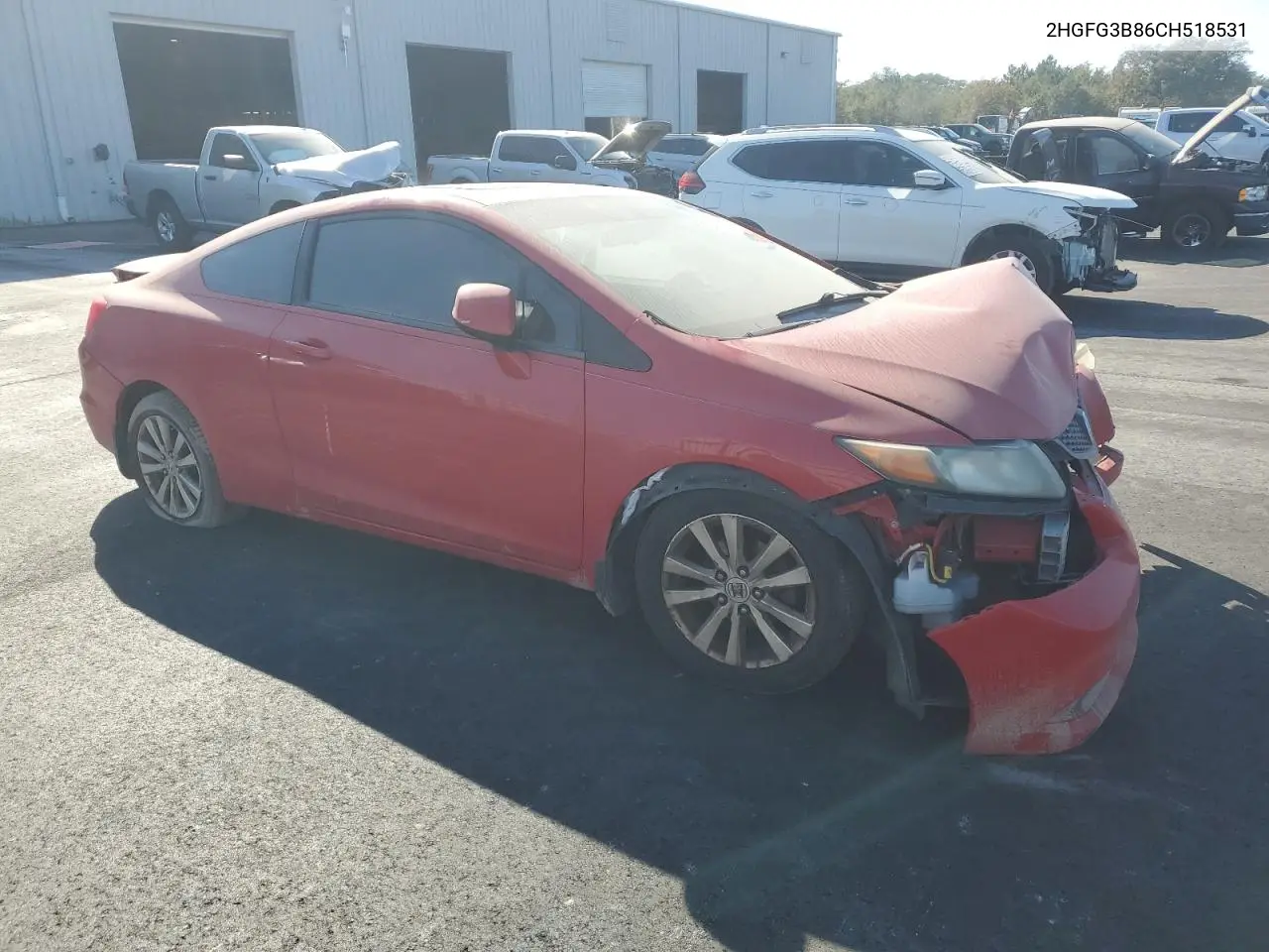 2HGFG3B86CH518531 2012 Honda Civic Ex
