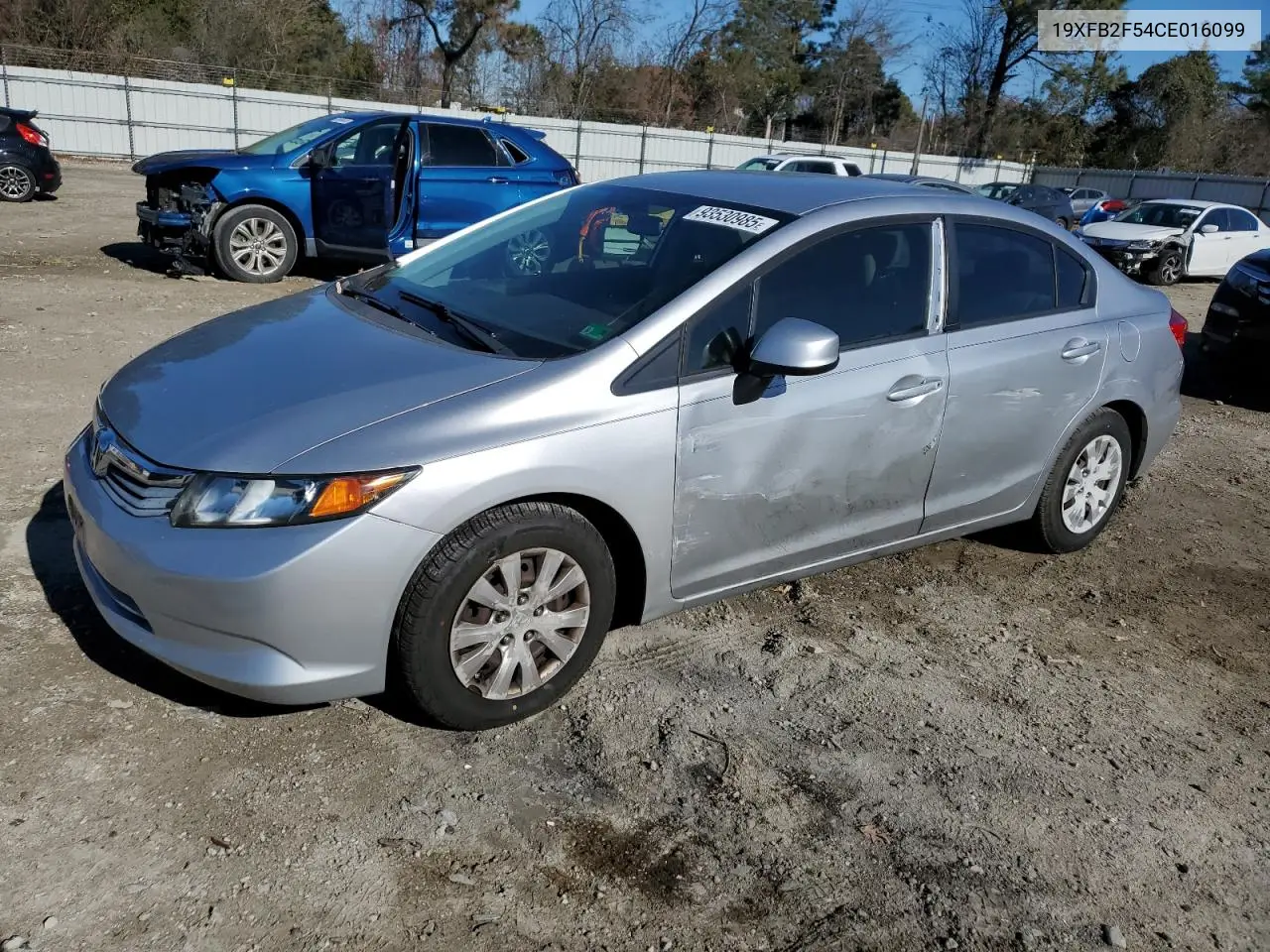 19XFB2F54CE016099 2012 Honda Civic Lx