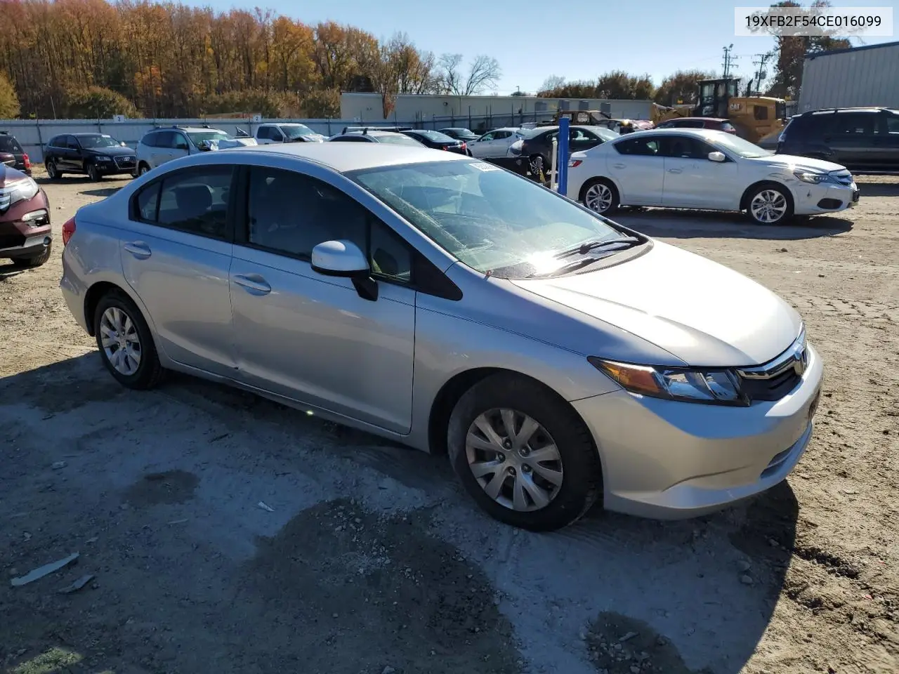 19XFB2F54CE016099 2012 Honda Civic Lx