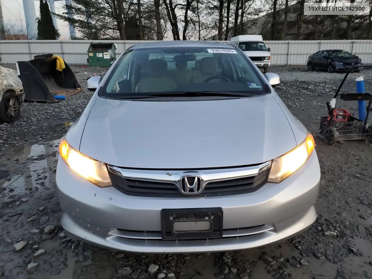 19XFB2F51CE342300 2012 Honda Civic Lx