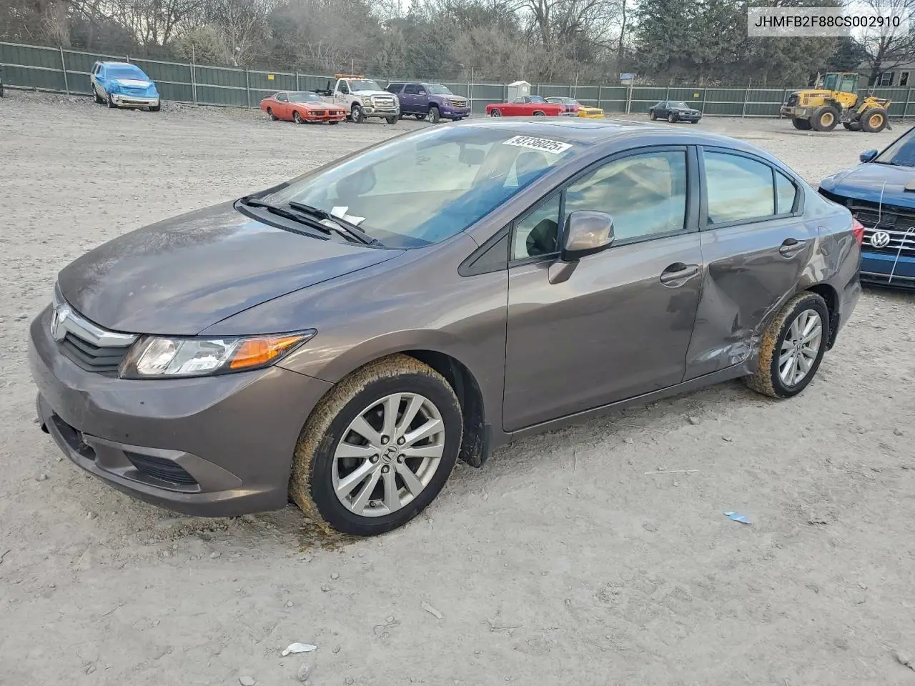 JHMFB2F88CS002910 2012 Honda Civic Ex