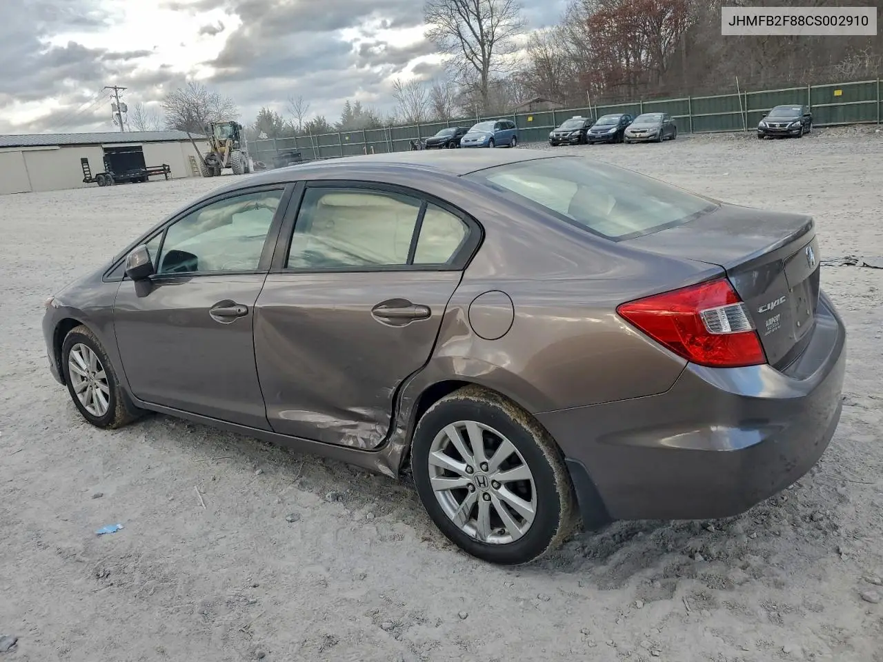 JHMFB2F88CS002910 2012 Honda Civic Ex