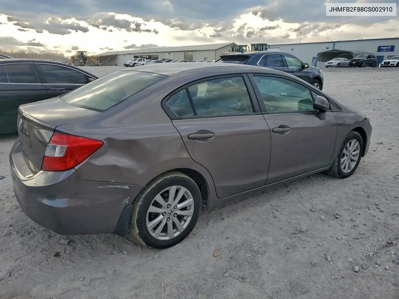 JHMFB2F88CS002910 2012 Honda Civic Ex