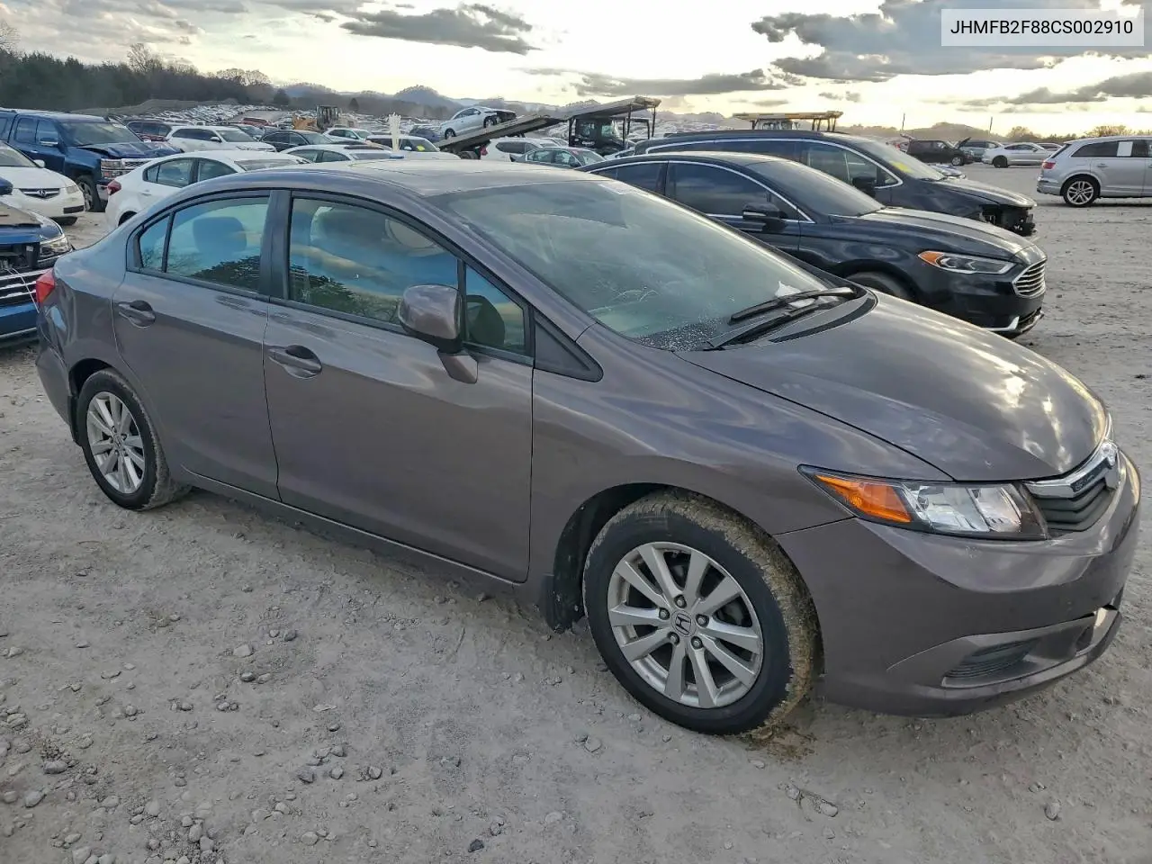 JHMFB2F88CS002910 2012 Honda Civic Ex