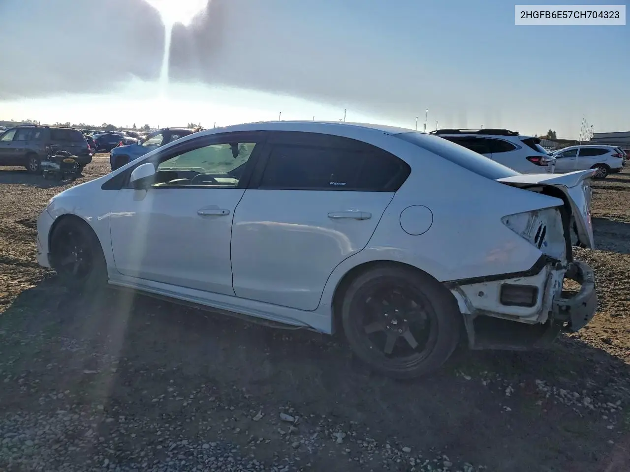 2HGFB6E57CH704323 2012 Honda Civic Si