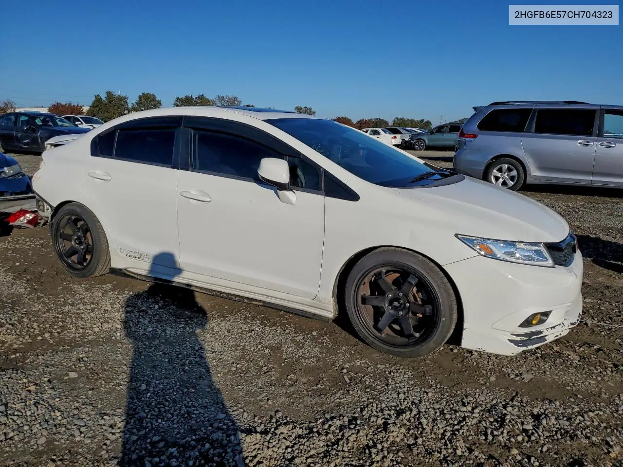2HGFB6E57CH704323 2012 Honda Civic Si