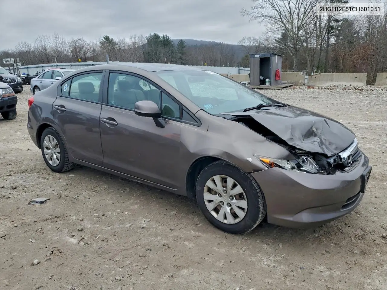 2HGFB2F51CH601051 2012 Honda Civic Lx