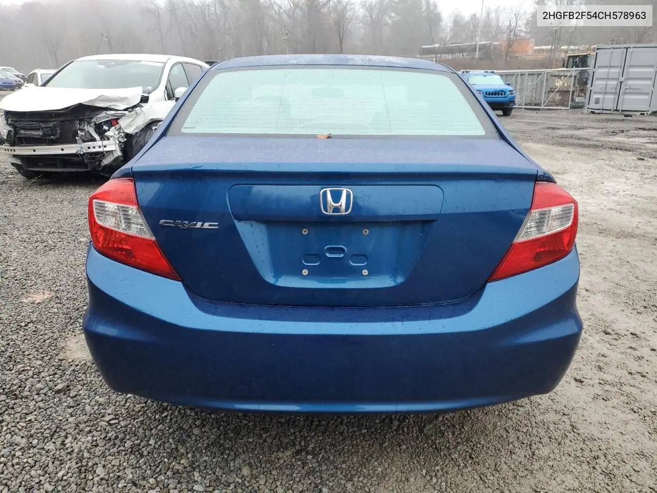 2HGFB2F54CH578963 2012 Honda Civic Lx