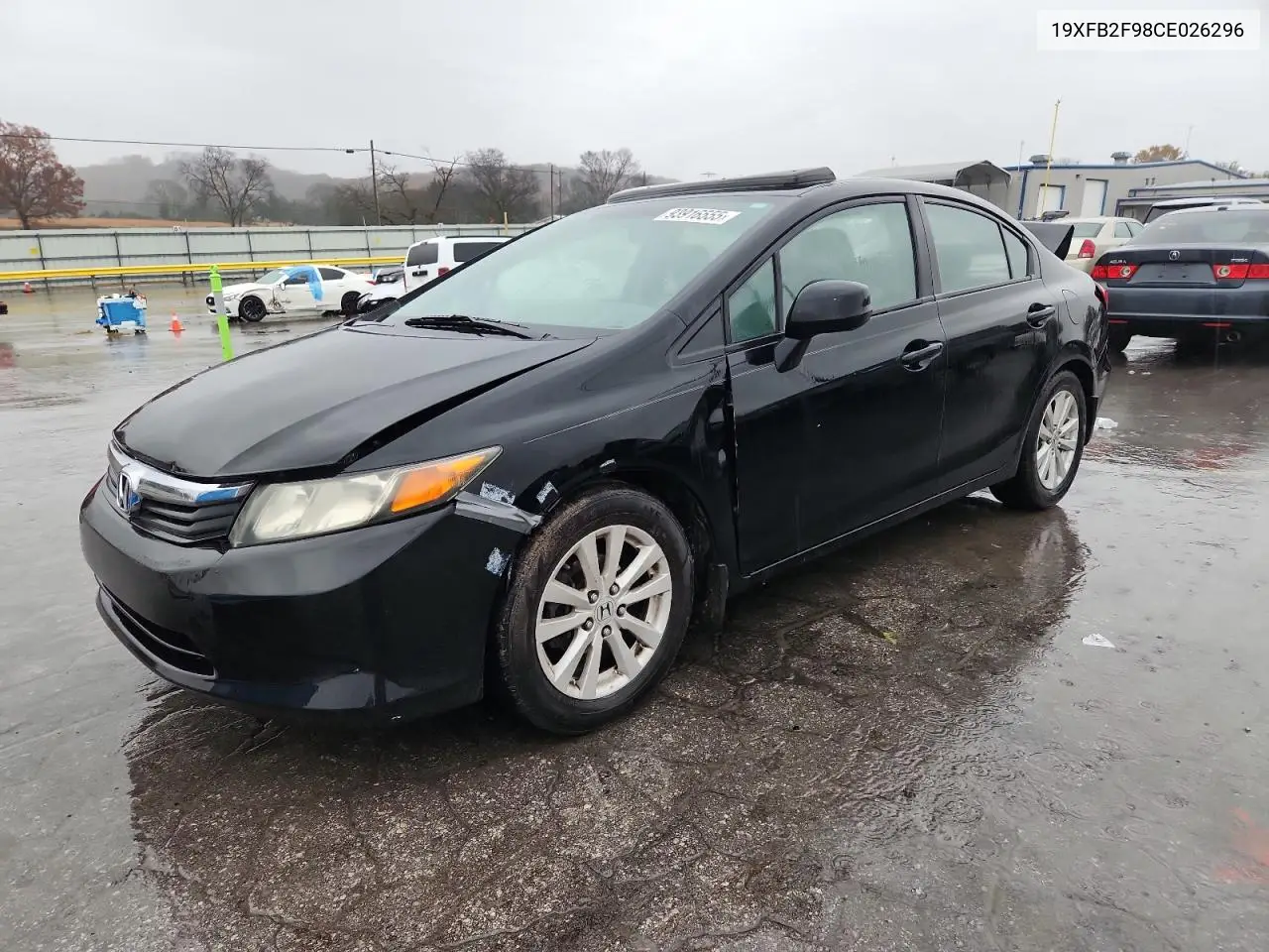 19XFB2F98CE026296 2012 Honda Civic Exl