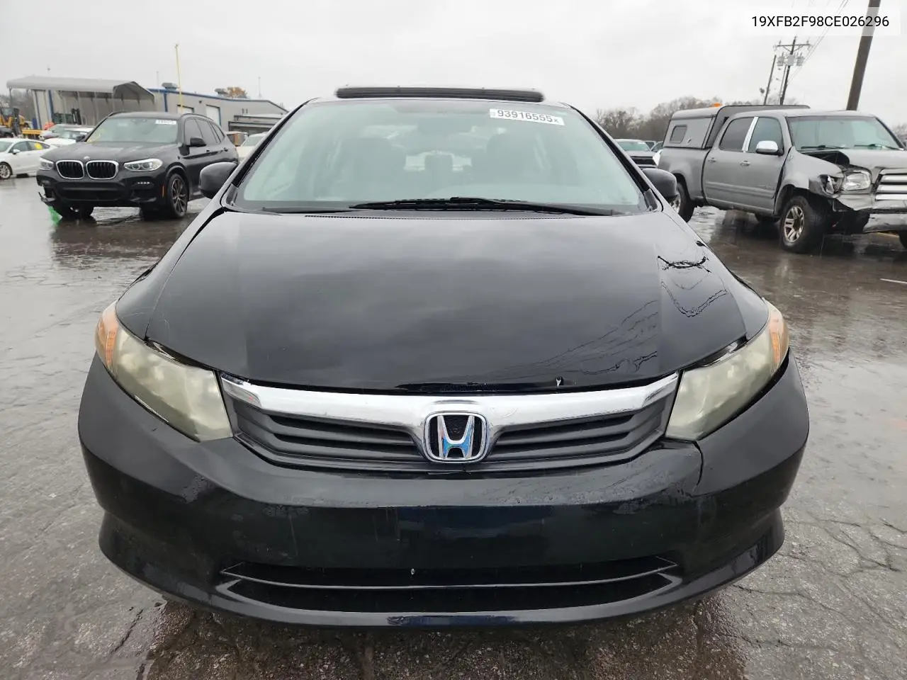 19XFB2F98CE026296 2012 Honda Civic Exl