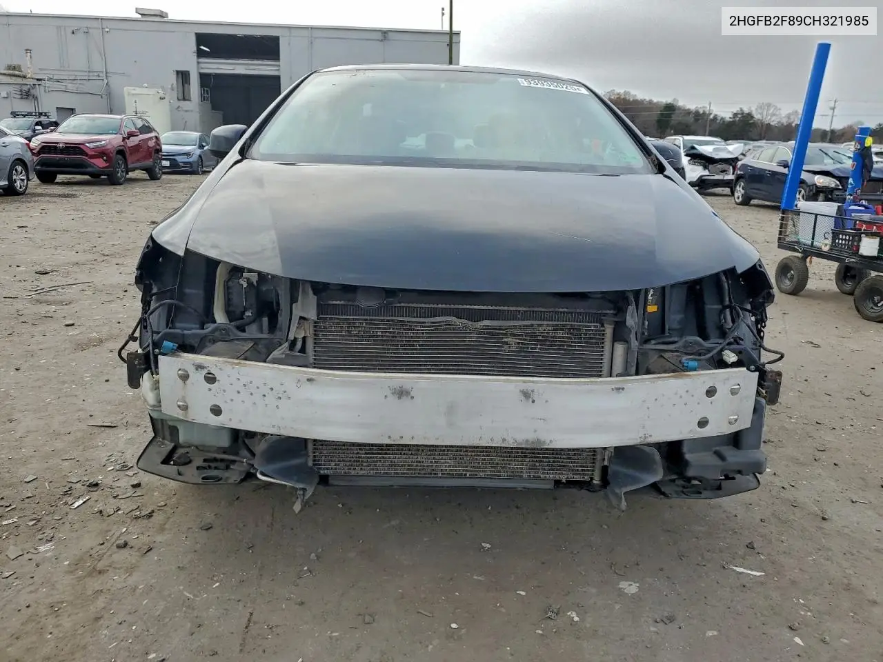 2HGFB2F89CH321985 2012 Honda Civic Ex