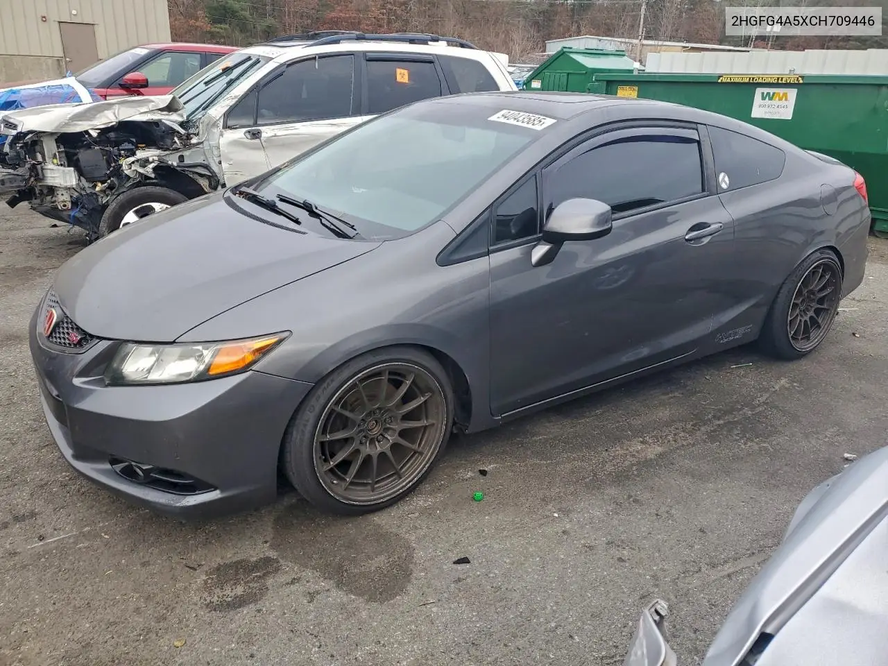 2HGFG4A5XCH709446 2012 Honda Civic Si