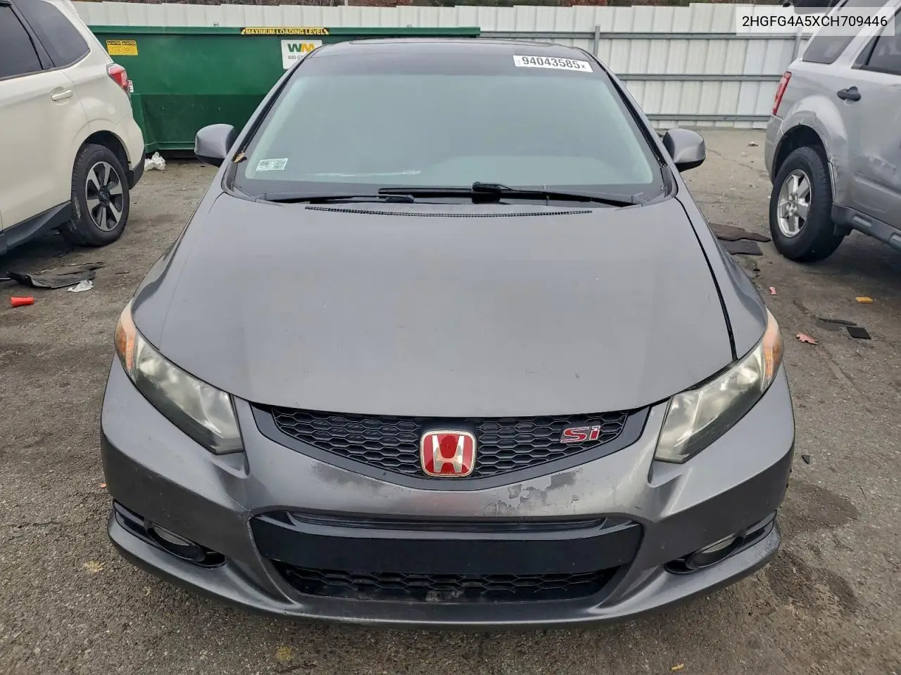 2HGFG4A5XCH709446 2012 Honda Civic Si