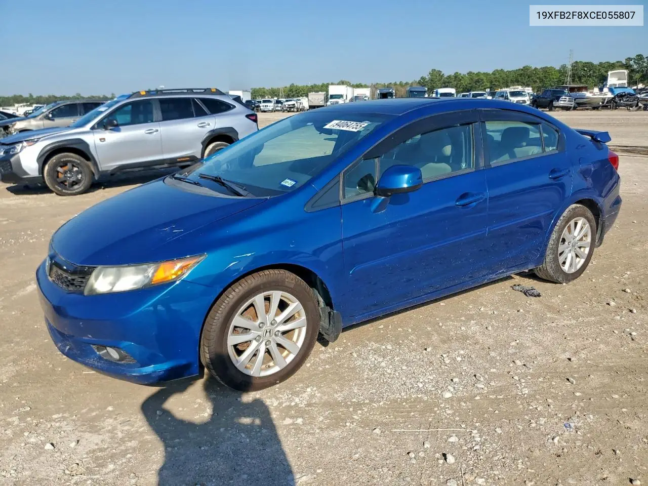 19XFB2F8XCE055807 2012 Honda Civic Ex