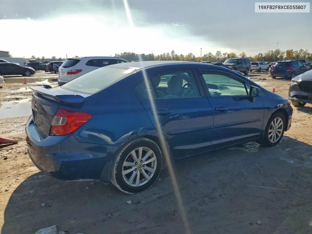 19XFB2F8XCE055807 2012 Honda Civic Ex