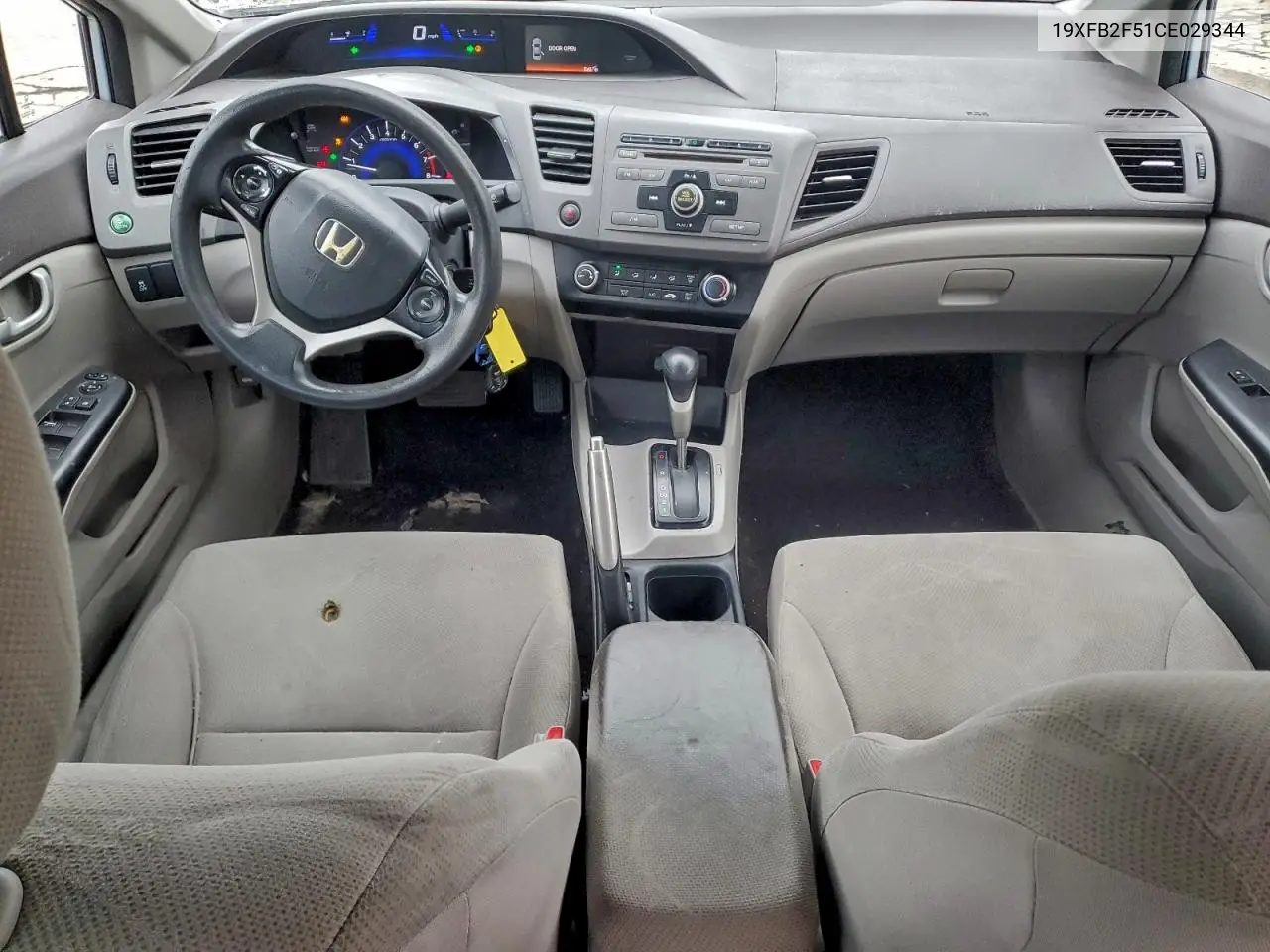 19XFB2F51CE029344 2012 Honda Civic Lx