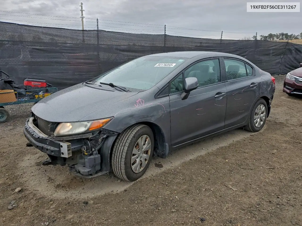 19XFB2F56CE311267 2012 Honda Civic Lx