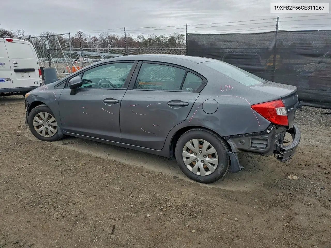 19XFB2F56CE311267 2012 Honda Civic Lx