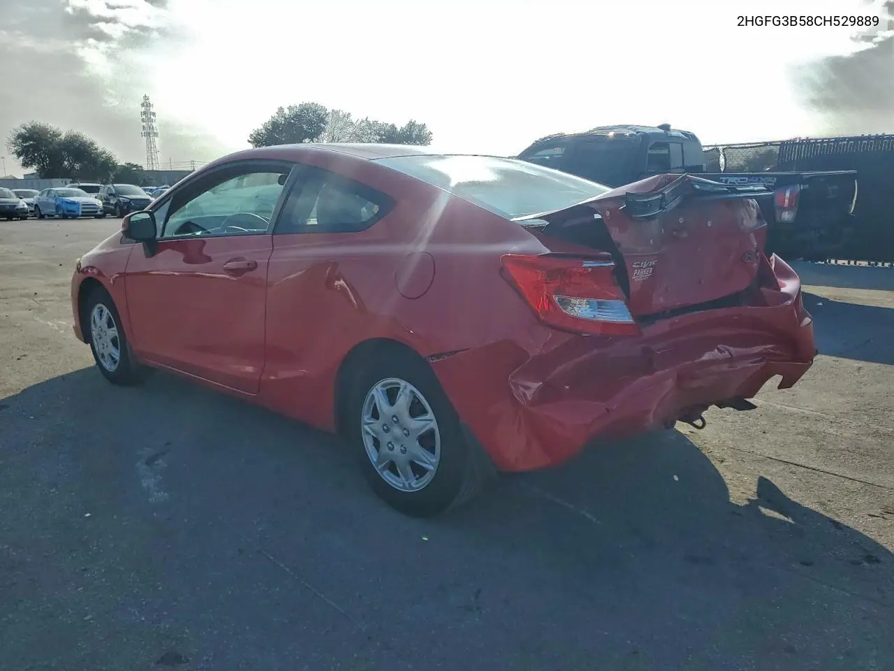 2HGFG3B58CH529889 2012 Honda Civic Lx