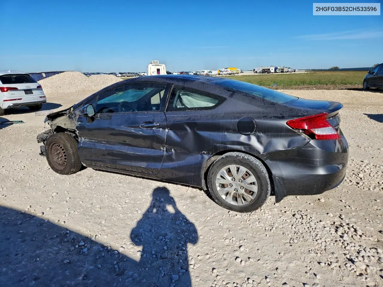 2HGFG3B52CH533596 2012 Honda Civic Lx
