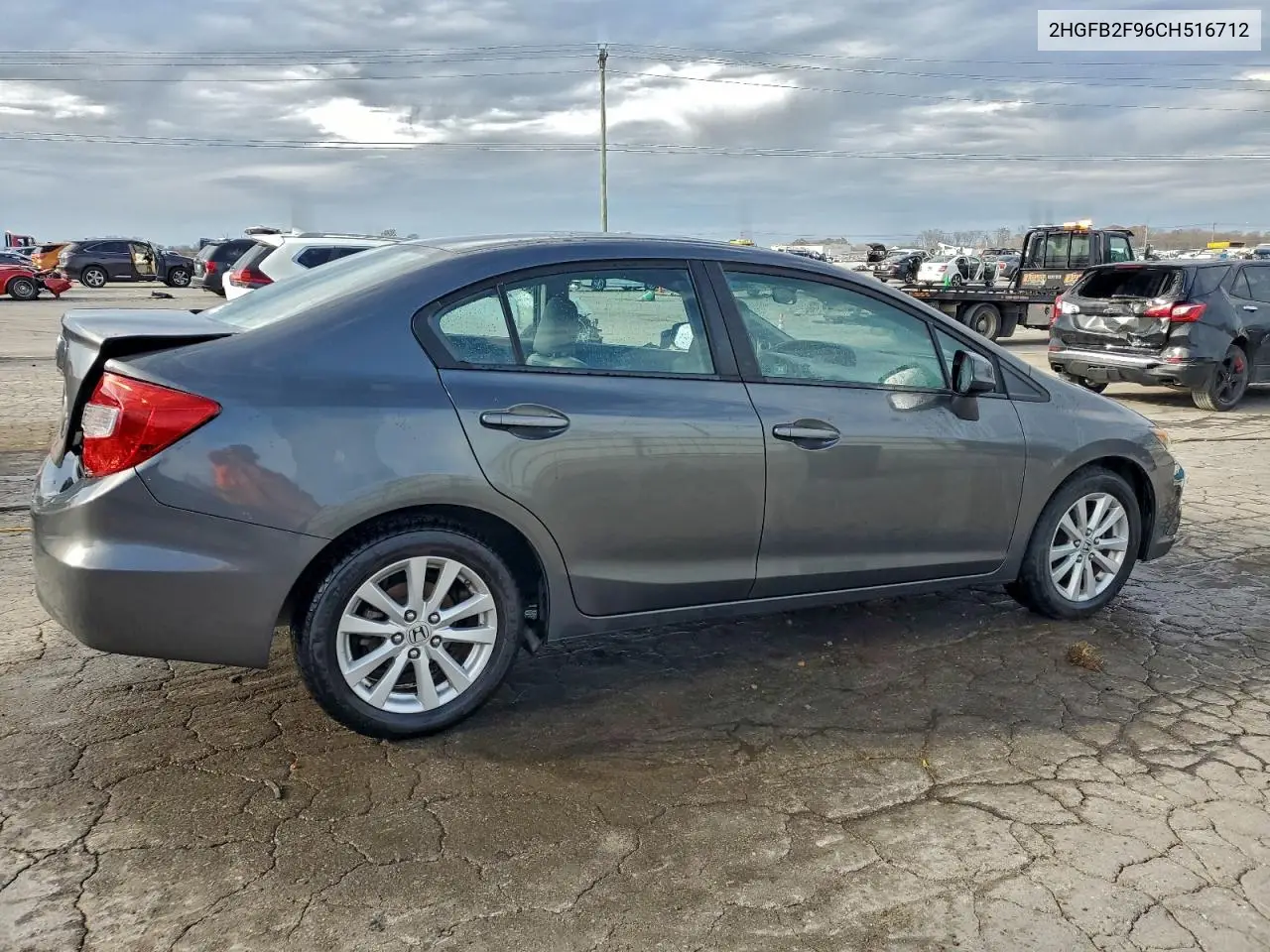 2HGFB2F96CH516712 2012 Honda Civic Exl