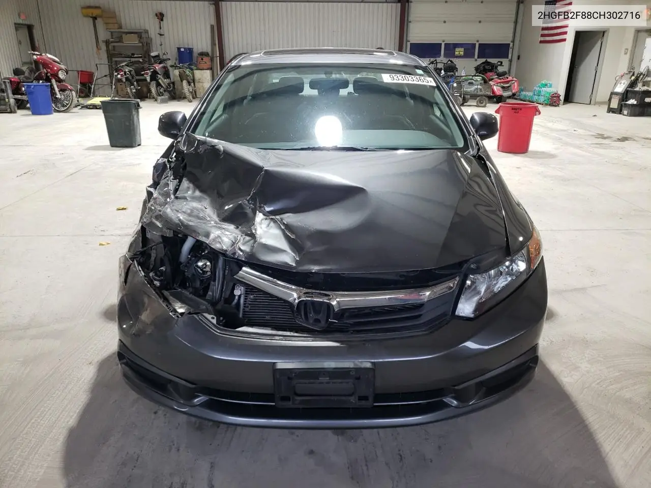 2HGFB2F88CH302716 2012 Honda Civic Ex