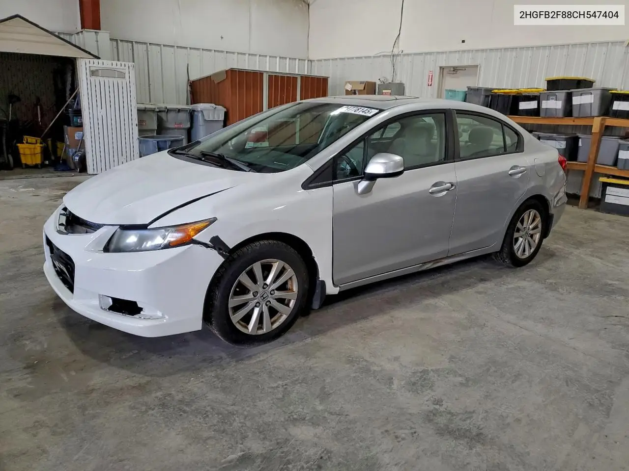2HGFB2F88CH547404 2012 Honda Civic Ex