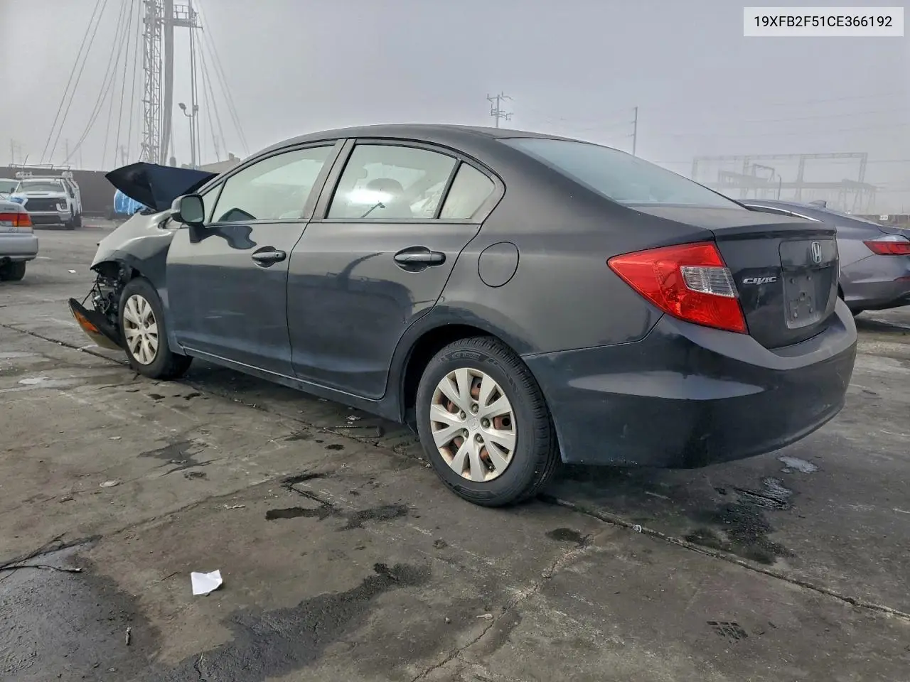 19XFB2F51CE366192 2012 Honda Civic Lx