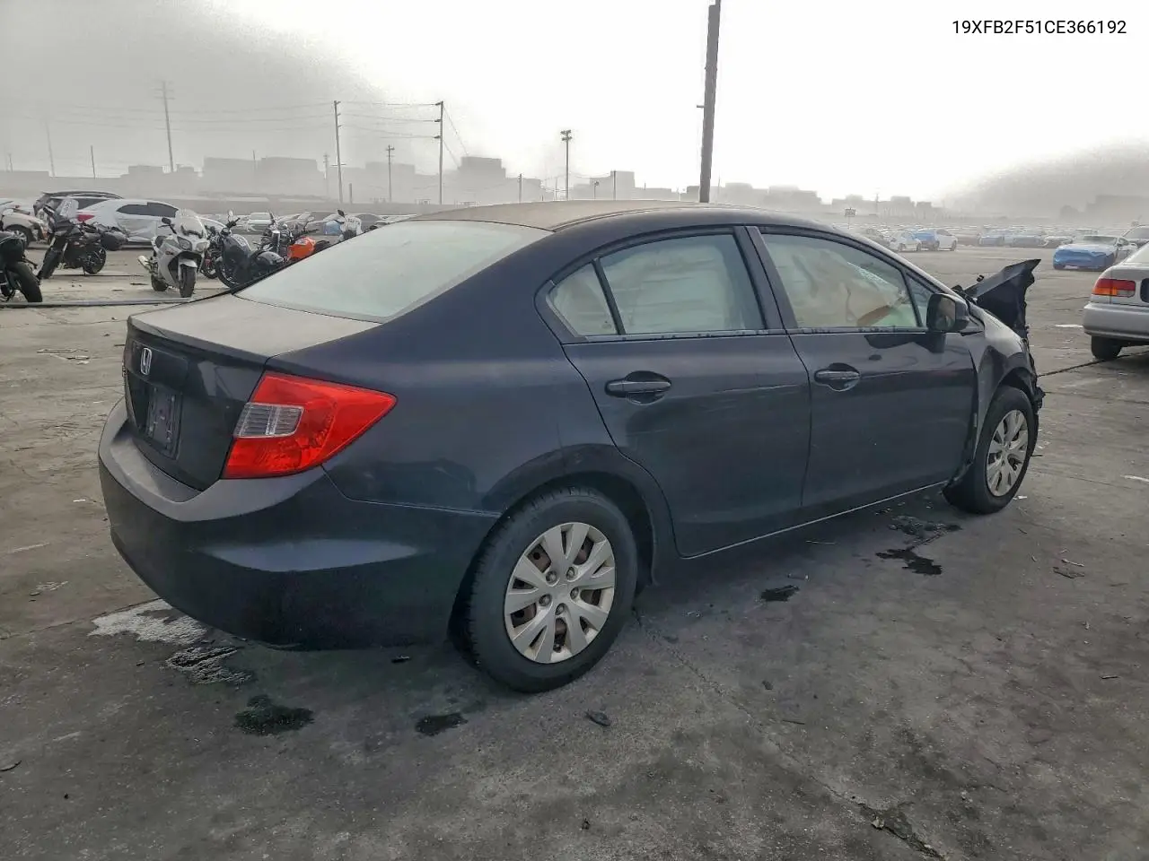 19XFB2F51CE366192 2012 Honda Civic Lx