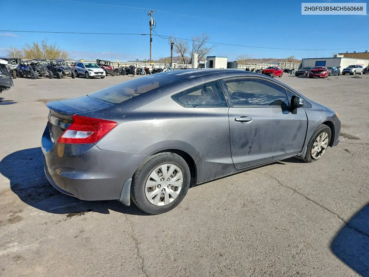 2HGFG3B54CH560668 2012 Honda Civic Lx