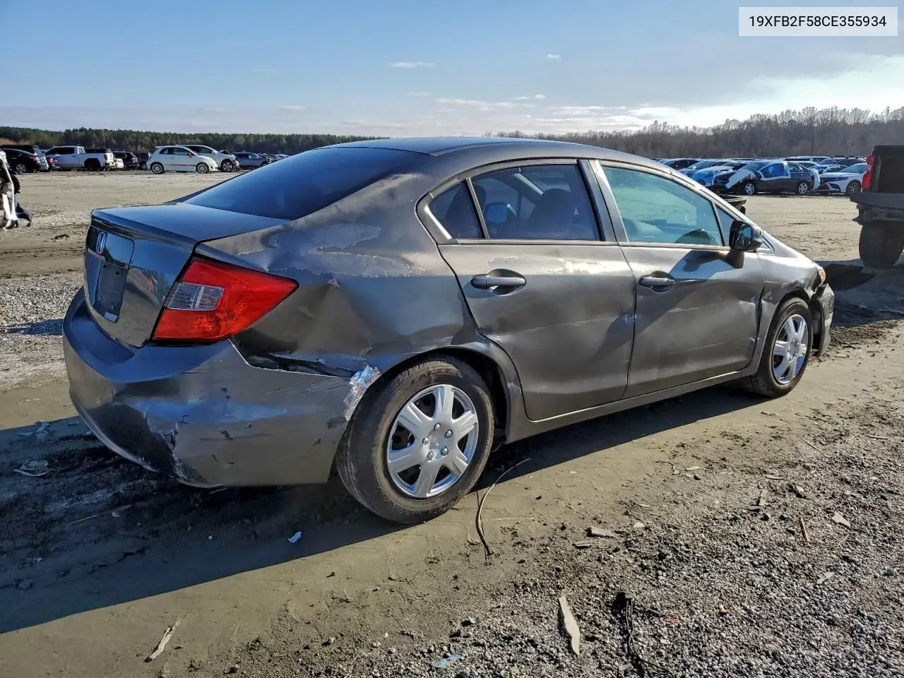 19XFB2F58CE355934 2012 Honda Civic Lx
