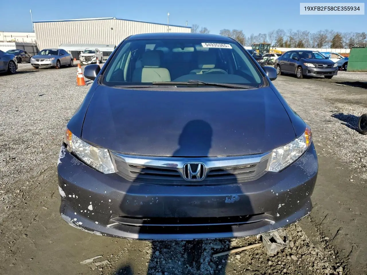 19XFB2F58CE355934 2012 Honda Civic Lx
