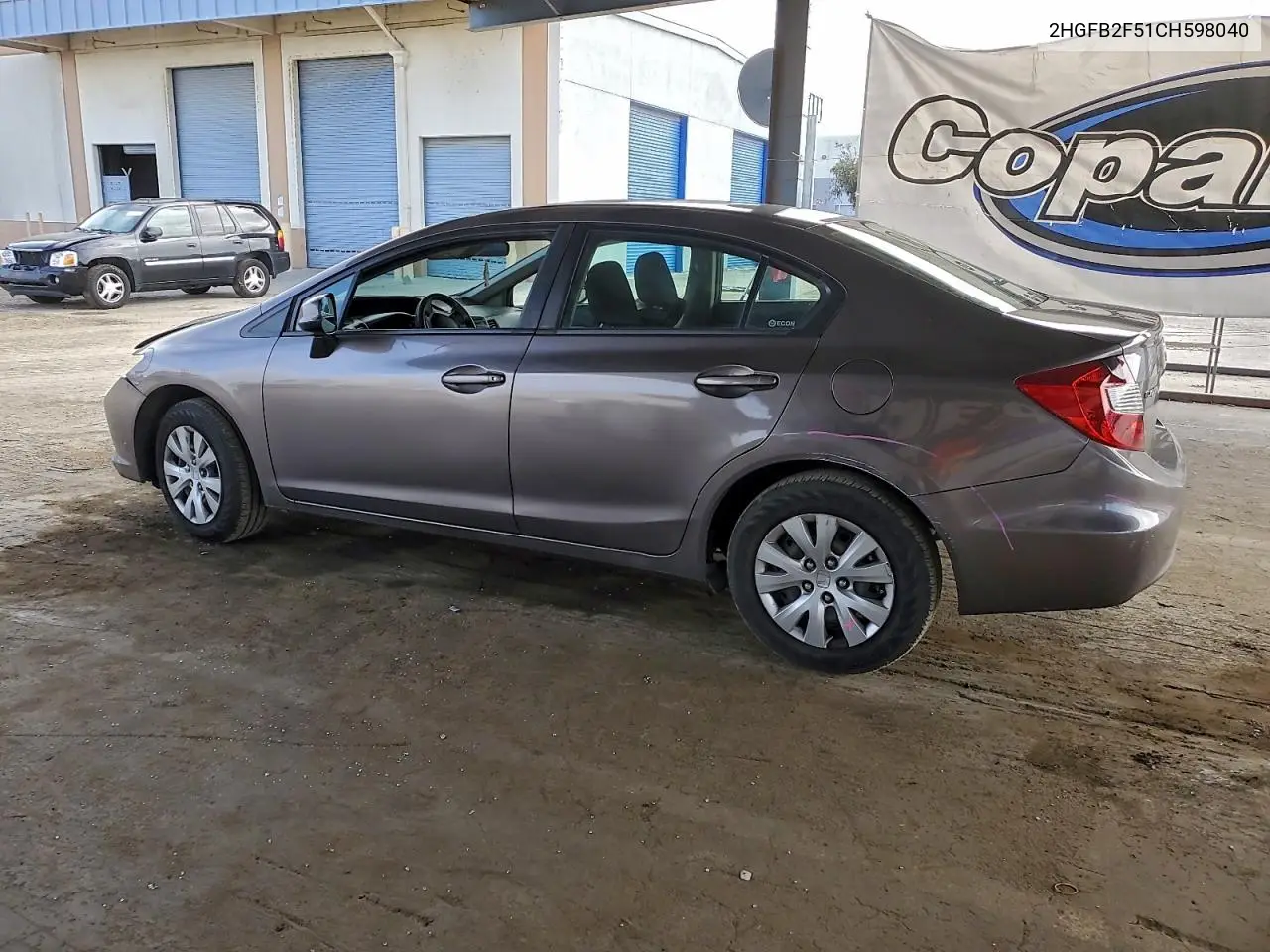 2HGFB2F51CH598040 2012 Honda Civic Lx
