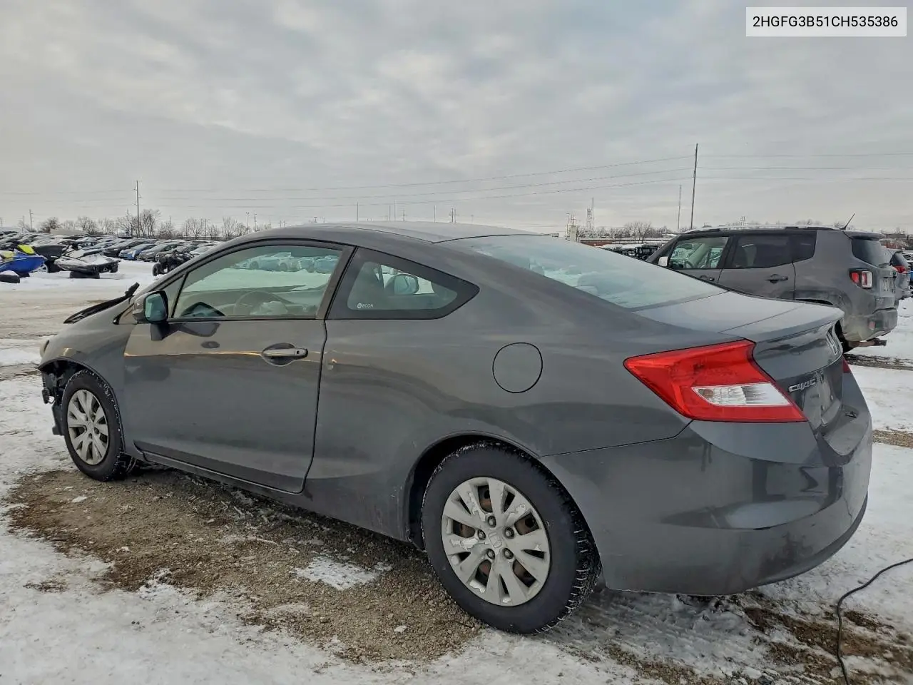 2HGFG3B51CH535386 2012 Honda Civic Lx