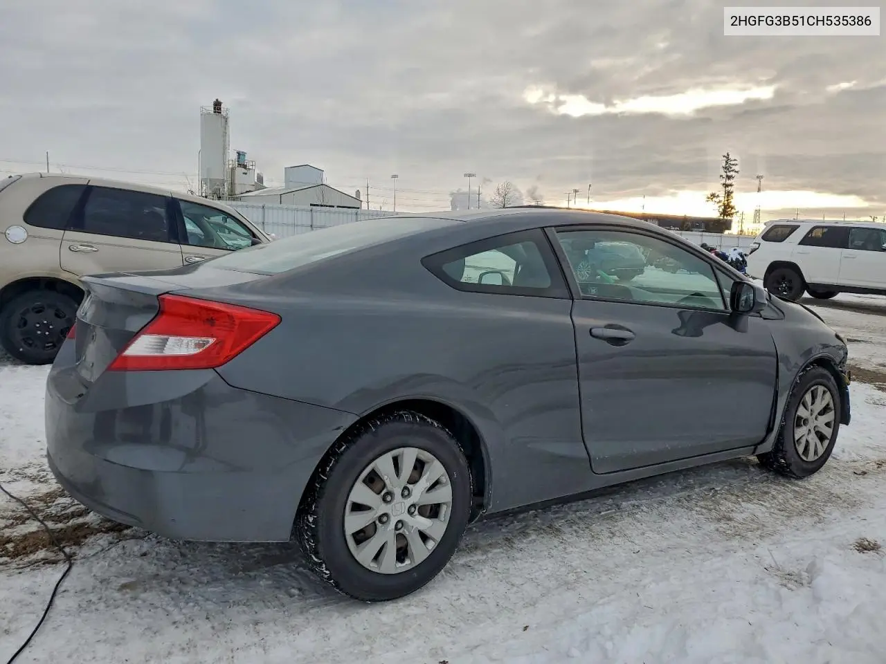 2HGFG3B51CH535386 2012 Honda Civic Lx