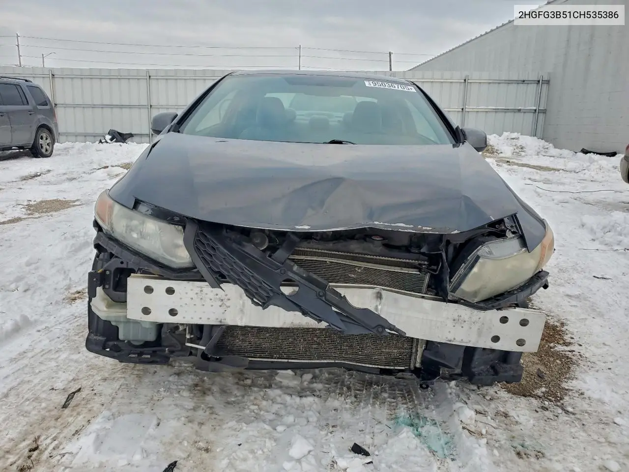 2HGFG3B51CH535386 2012 Honda Civic Lx