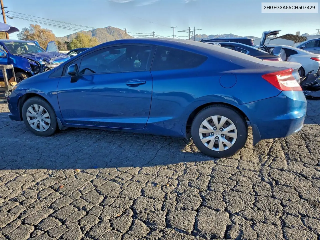 2HGFG3A55CH507429 2012 Honda Civic Lx
