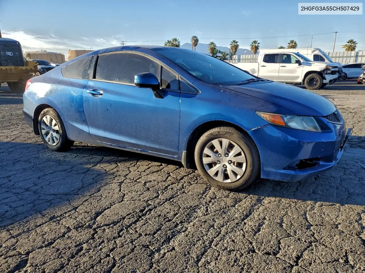 2HGFG3A55CH507429 2012 Honda Civic Lx
