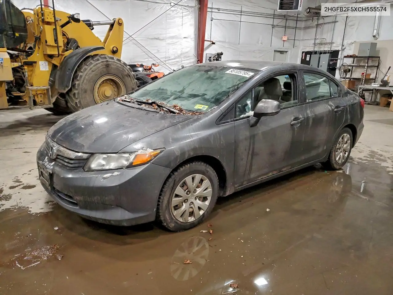 2HGFB2F5XCH555574 2012 Honda Civic Lx
