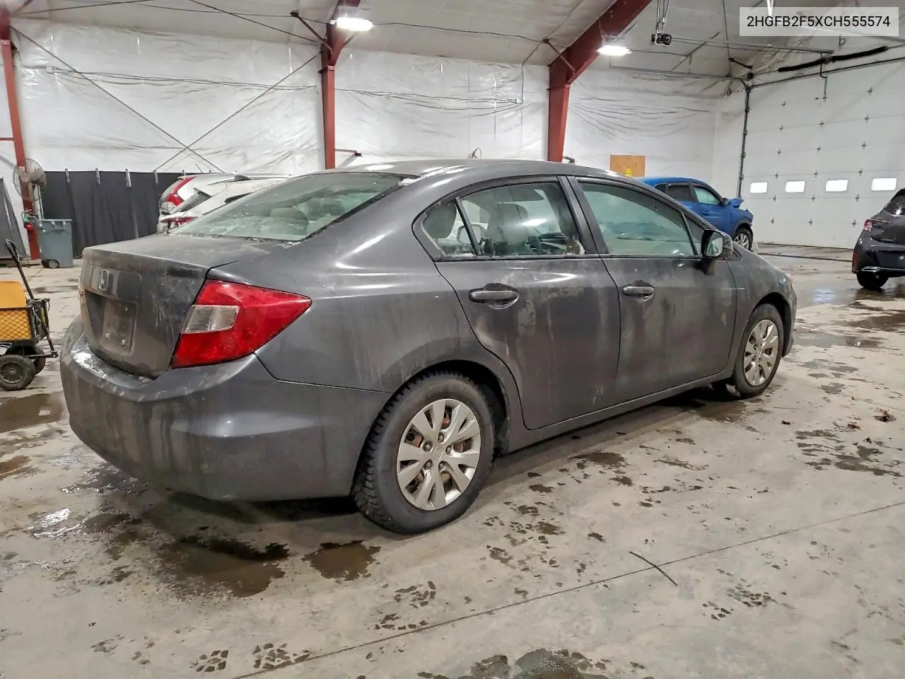 2HGFB2F5XCH555574 2012 Honda Civic Lx