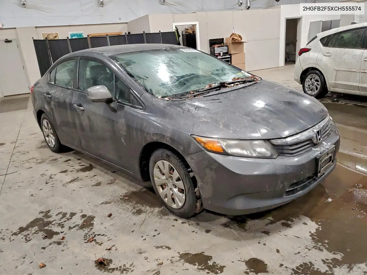 2HGFB2F5XCH555574 2012 Honda Civic Lx
