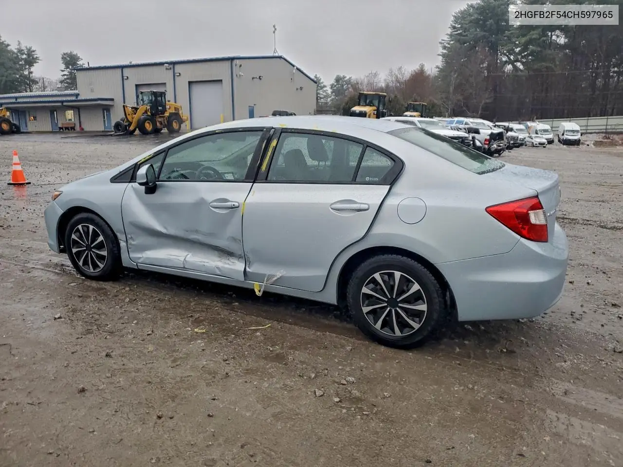 2HGFB2F54CH597965 2012 Honda Civic Lx