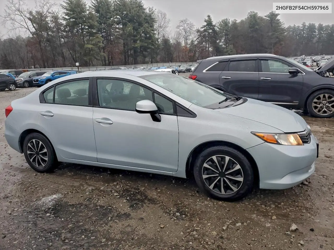 2HGFB2F54CH597965 2012 Honda Civic Lx
