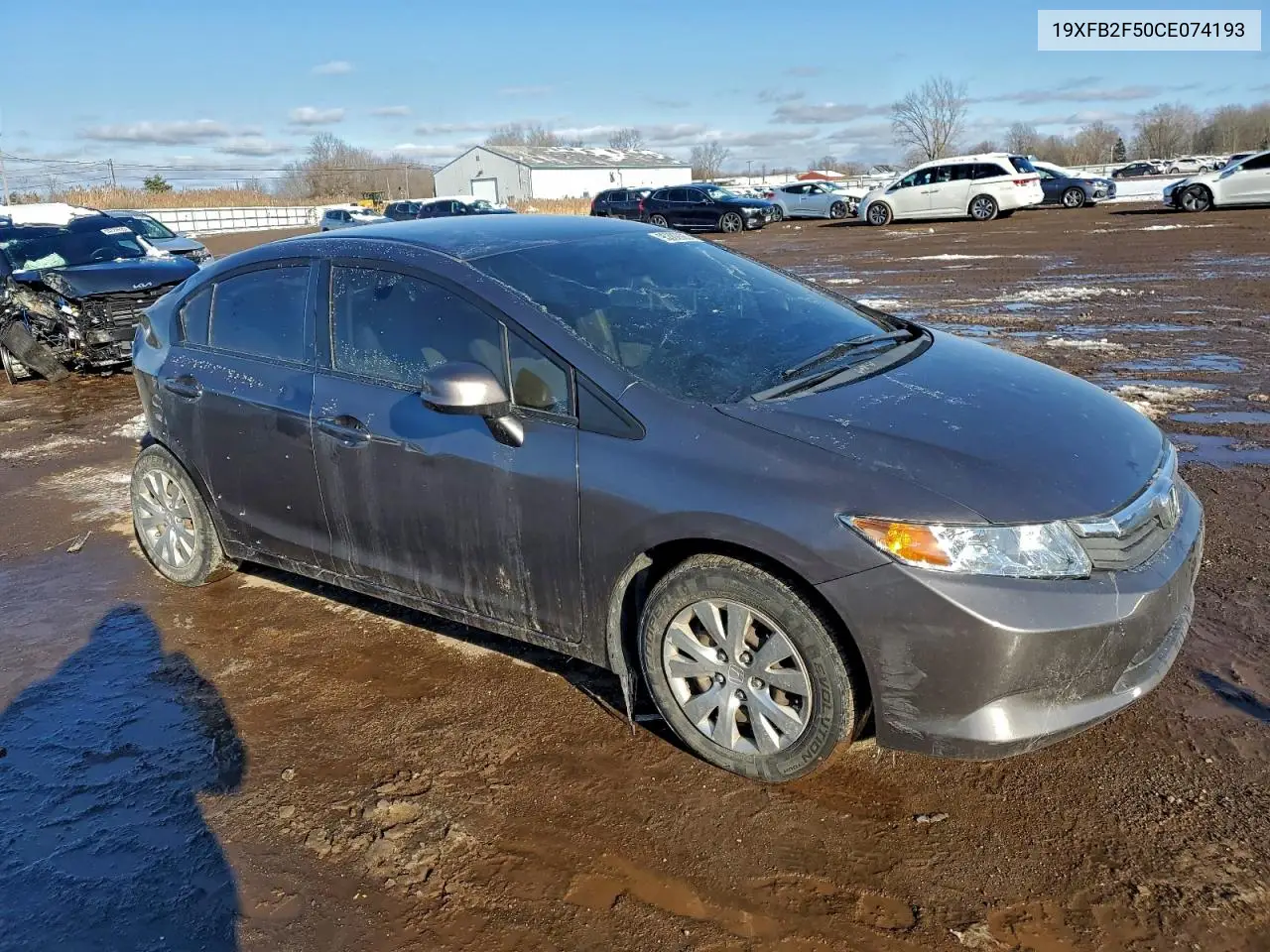 19XFB2F50CE074193 2012 Honda Civic Lx