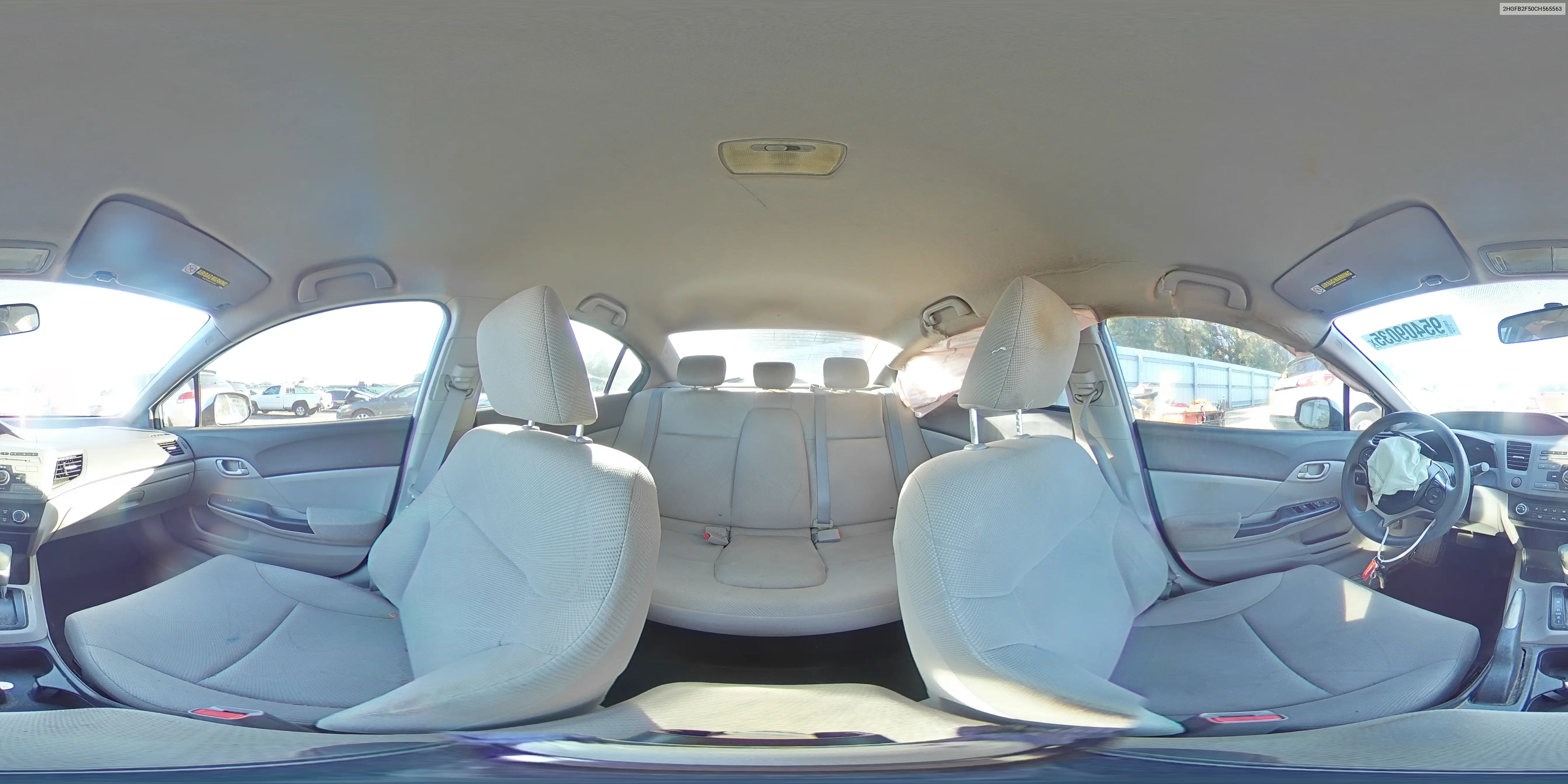 2HGFB2F50CH565563 2012 Honda Civic Lx