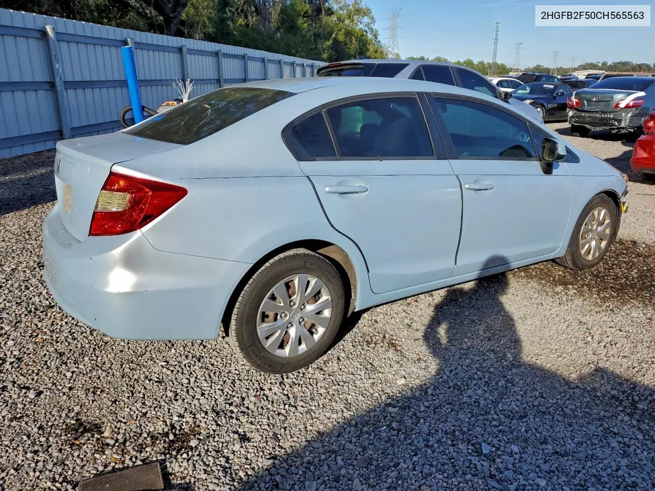 2HGFB2F50CH565563 2012 Honda Civic Lx